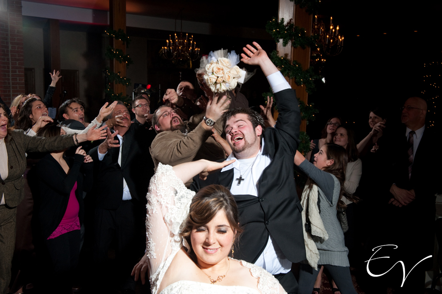 Bouquet toss
