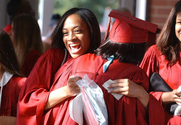 High school graduation photography