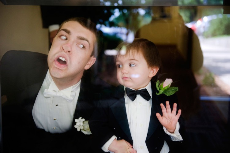 Humerous Pittsburgh Wedding Photo